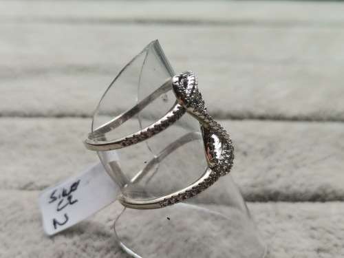 Unique Silver Infinity Ring