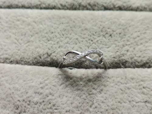DISCOUNT!! Silver Infinity Ring
