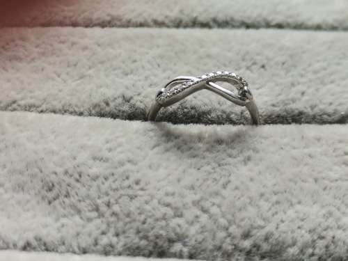 DISCOUNT!! Silver Infinity Ring