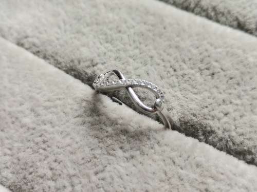 DISCOUNT!! Silver Infinity Ring