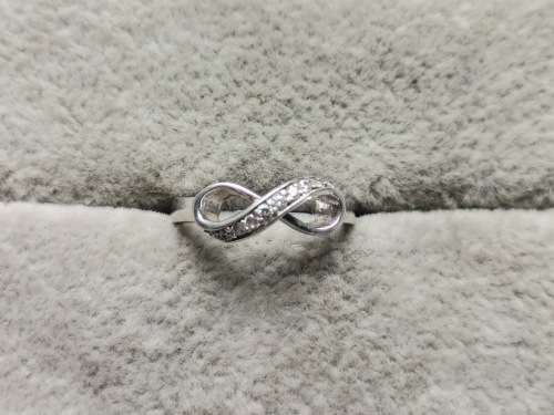 DISCOUNT!! Silver Infinity Ring
