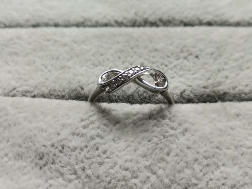 DISCOUNT!! Silver Infinity Ring