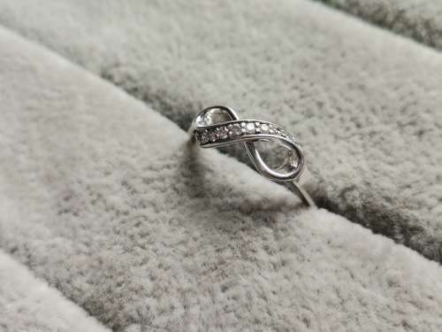 DISCOUNT!! Silver Infinity Ring