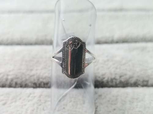 Detailed Silver Signet Ring