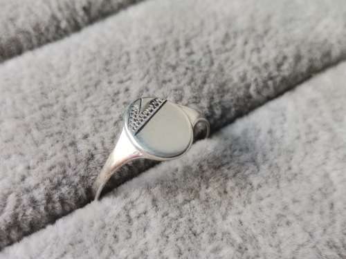 Silver Signet Ring