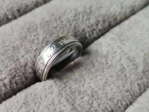 DISCOUNT!! Patterned Silver Ring