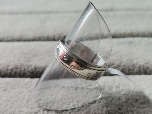 DISCOUNT!! Patterned Silver Ring