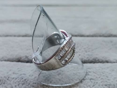 Dazzling Silver Ring