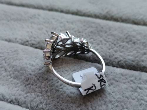 Leafy Silver Ring