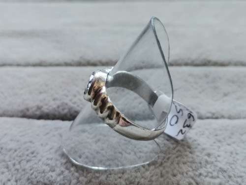 DISCOUNT!! Silver Solitaire Ring