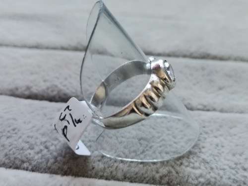DISCOUNT!! Silver Solitaire Ring