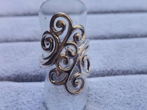 DISCOUNT!! Detailed Silver Ring