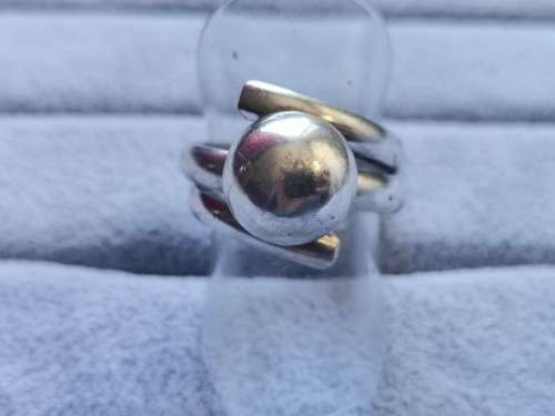 DISCOUNT!! Unique Silver Adjustable Ring