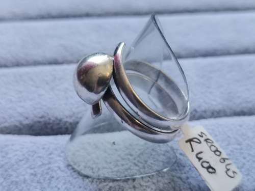 DISCOUNT!! Unique Silver Adjustable Ring