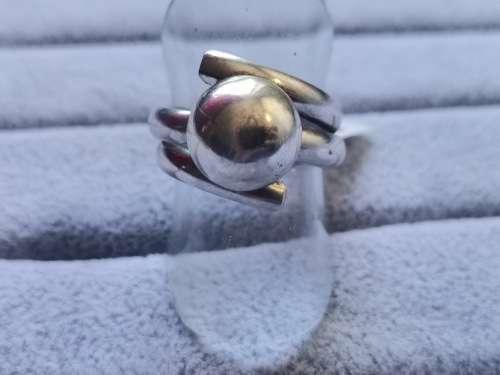 DISCOUNT!! Unique Silver Adjustable Ring