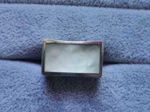 DISCOUNT!! Silver Mother-Of-Pearl Ring