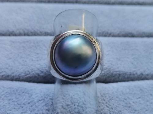Magnificent Silver Pearl Ring