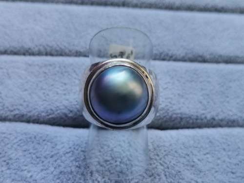 Magnificent Silver Pearl Ring