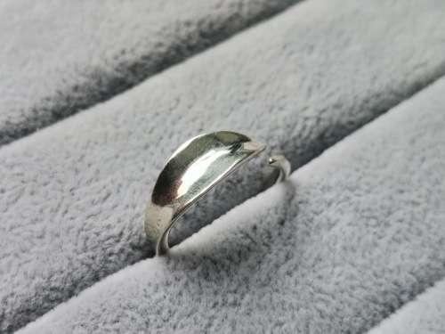 DISCOUNT!! Adjustable Silver Leaf Ring