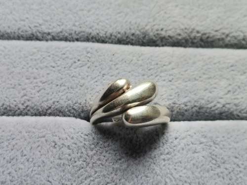 DISCOUNT!! Unique Silver Adjustable Ring