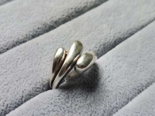 DISCOUNT!! Unique Silver Adjustable Ring