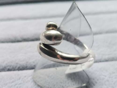 DISCOUNT!! Unique Silver Adjustable Ring