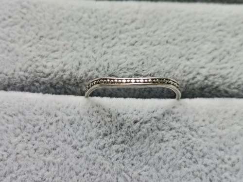 DISCOUNT!! Curved Silver Ring