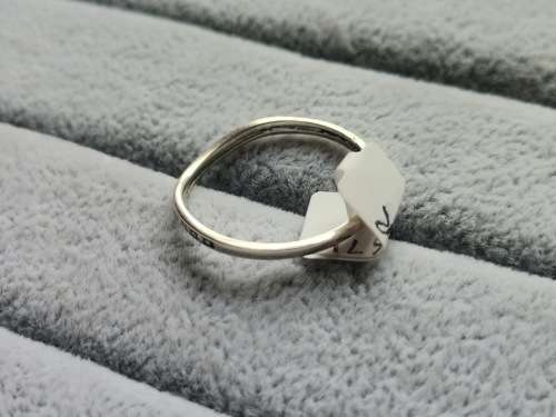 DISCOUNT!! Curved Silver Ring