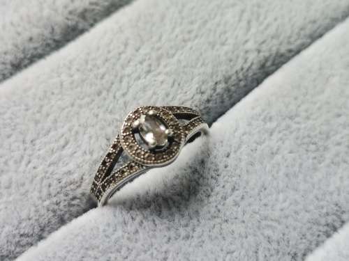 DISCOUNT!! Silver Halo Ring