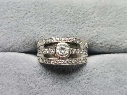 Dazzling Silver Ring