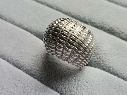 DISCOUNT!! Heavy Silver VENTO Ring