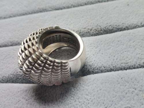 DISCOUNT!! Heavy Silver VENTO Ring