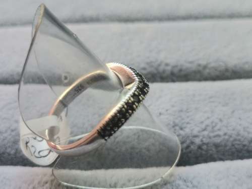 DISCOUNT!! Silver Half-Eternity Ring