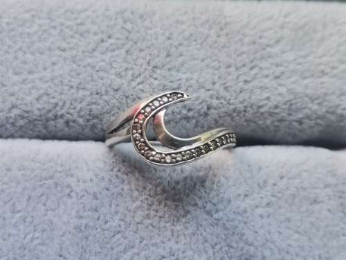 Silver Ocean Ring