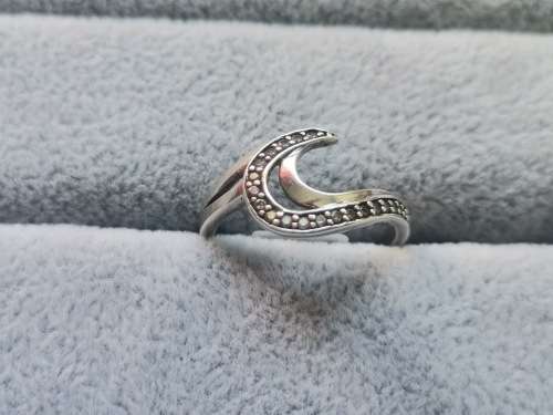 Silver Ocean Ring