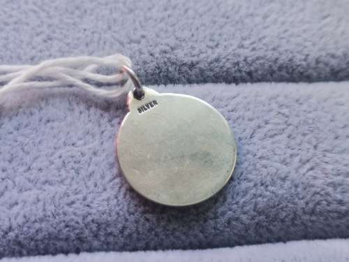 Silver St. Christopher Pendant