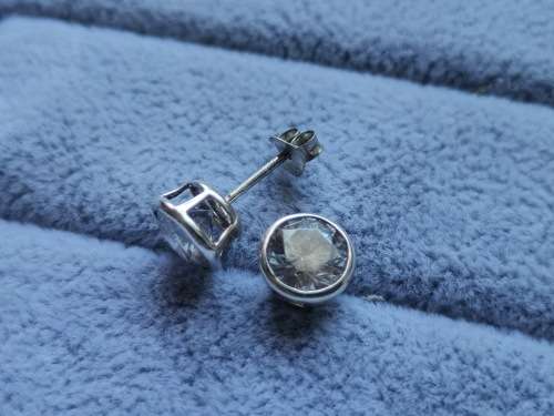Silver Stud Earrings