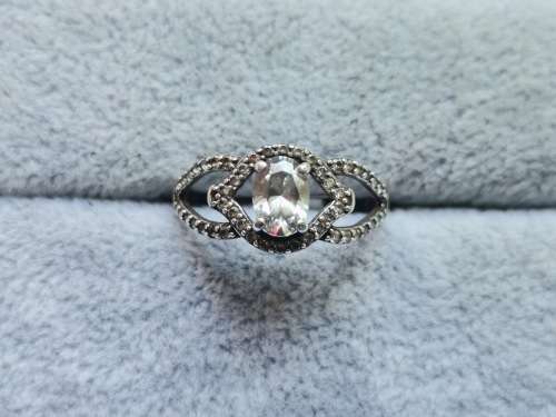 Dazzling Silver Ring