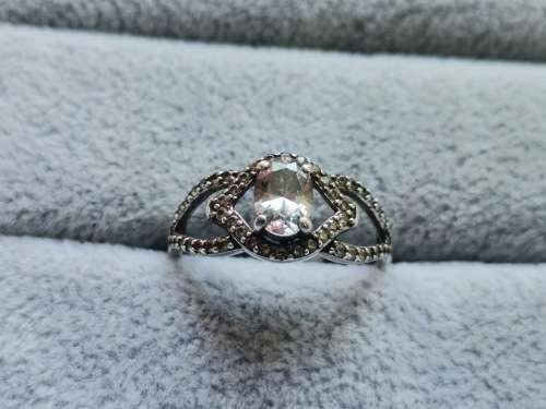 Dazzling Silver Ring