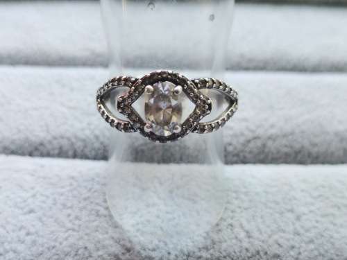 Dazzling Silver Ring
