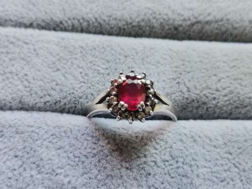 Dazzling Silver Ring