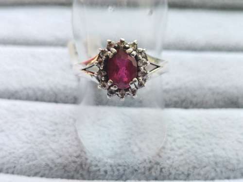 Dazzling Silver Ring
