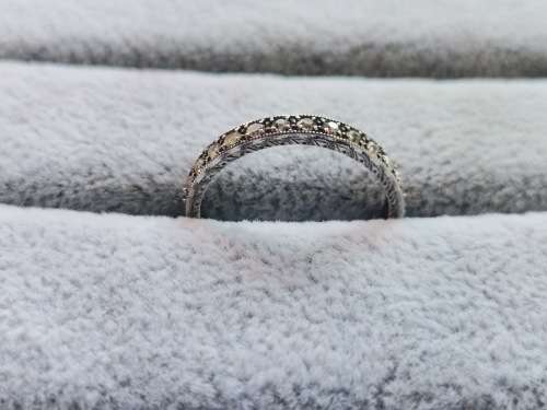 *R1 Auction* Silver Full Eternity Ring