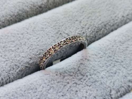*R1 Auction* Silver Full Eternity Ring