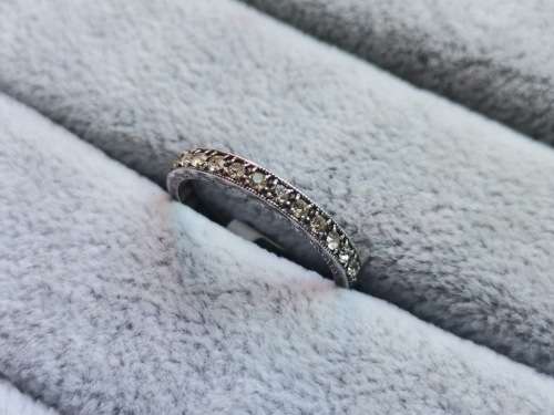 *R1 Auction* Silver Full Eternity Ring