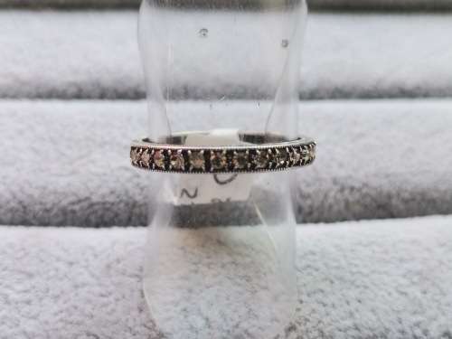 *R1 Auction* Silver Full Eternity Ring
