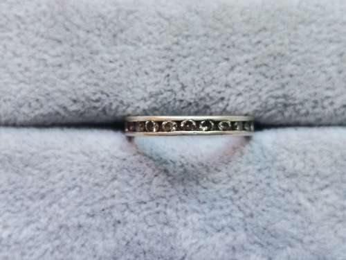DISCOUNT!! Silver Full Eternity Ring