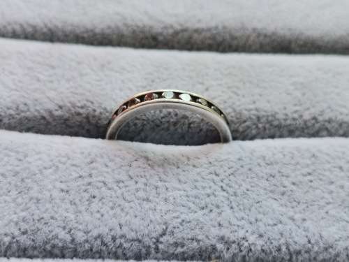 DISCOUNT!! Silver Full Eternity Ring