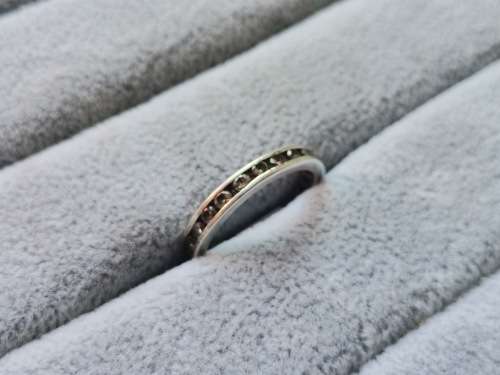 DISCOUNT!! Silver Full Eternity Ring