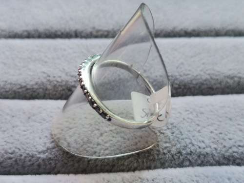 Silver Half Eternity Ring